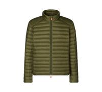 SAVE THE DUCK Steppjacke Herren Stehkragen Mikrofaser grün, 3XL