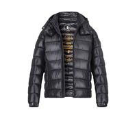 SAVE THE DUCK Steppjacke Herren Stehkragen Mikrofaser schwarz, L