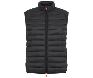 Save the Duck - Women's Charlotte - Kunstfaserweste, Gr. M-L 3 - M/L, schwarz/grau (Black)