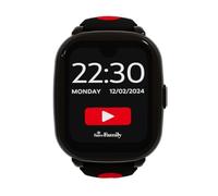 SaveFamily Iconic 2 Plus 4G. Smartwatch voor kinderen. Videogesprek, Video, Beller-ID, Muziek, Bluetooth, App Store, Whatsapp. GPS-kinderhorloge, Camera, SOS, waterdicht (Iconic 2 Plus, Streamer)