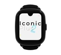 SaveFamily Iconic 2 Plus 4G. Smartwatch voor kinderen. Videogesprek, Video, Beller-ID, Muziek, Bluetooth, App Store, Whatsapp. GPS-kinderhorloge, Camera, SOS, waterdicht (Iconic 2 Plus, Gotham Black)