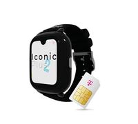 SaveFamily Iconic Plus 2.0 Kinder-Smartwatch, GPS und Telefonfunktion, Datenschutz & Eltern-App, Lange Akku-Laufzeit, SOS, wasserdicht, 30 € Amazon-Gutschein nach Registrierung (Gotham Black)