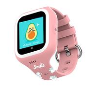SaveFamily Iconic Plus Edition Mr. Wonderful mit Benutzerdefinierten Armbändern, Smartwatch für Kinder, Videoanruf, Musik, identifiziert Anrufe, Video, Bluetooth, Whatsapp & Stikers lustige (Rosa)