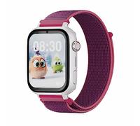 SaveFamily SaveWatch Plus 4G. Smartwatch für Kinder. Anruf, Video, Face ID, Anpassbare Bänder, UltraSlim, Hintergrundbilder, Musik, Bluetooth, App Store (Frambuesa)