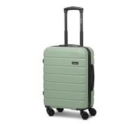 SAXOLINE Kabinen-Koffer für Damen und Herren | Kleiner Cabin-Trolley 37 x 21 x 53 cm aus hochwertigem, stoßfestem ABS Material | TSA Schloss & Teleskopgriff | Miami Serie