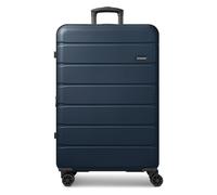 Saxoline Miami 4 Rollen Trolley L 75 cm mit Dehnfalte blau