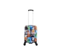SAXOLINE Produktbild, Reisekoffer, Kabinengröße, klein, Kollektion Big Apple, Maße: 54 x 36 x 20 cm, Fassungsvermögen: 32 l, Gewicht: 2,7 kg, bunt, Kleiner Koffer - Kabine