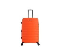 SAXOLINE Reisekoffer, groß, erweiterbar, Kollektion Flow, Maße: 77,5 x 53 x 30 cm, Fassungsvermögen: 100 l, Gewicht: 4,9 kg, orange, Modisch
