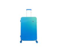 Koffer SAXOLINE "Twist" Gr. B/H/T: 50cm x 76cm x 30cm, blau, Koffer, aus ABS/PC-Material (10823926-0) blau