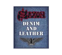 Saxon Denim & Leather Unisex Patch multicolor 100% Polyester Band-Merch, Bands