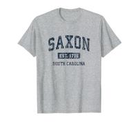 Saxon South Carolina SC Sportdesign im Vintage-Stil T-Shirt