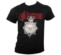 Saxon - T-Shirt Strong Arm of the Law - schwarz S