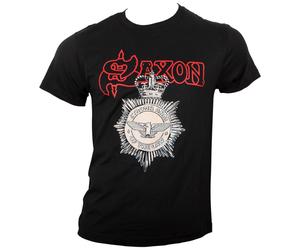 Saxon - T-Shirt Strong Arm of the Law - schwarz S