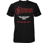 Saxon The Eagle Has Landed (Red Logo) T-Shirt M