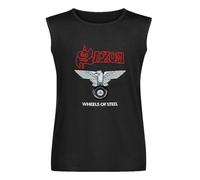 Saxon Wheels of S l'80 New Black Mens Men's Vests Tank Tops O-Neck 100% Cotton Undershirts Unisex Sleeveless T-Shirt XXL