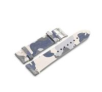 SAXTZDS Retro Camouflage Wildleder Uhrenarmband 18mm 20mm 22mm 24mm für Herren Uhrengürtel Zubehör Uhrenarmband, 20mm