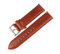 SAXTZDS Uhrenarmband aus echtem Leder 13mm 14mm 16mm 17mm 18mm 19mm 20mm Uhrenarmbänder Herren- und Damenarmband, 17mm
