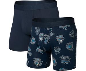 SAXX Boxershorts Cooling Cotton, 2er Pack, dunkelblau