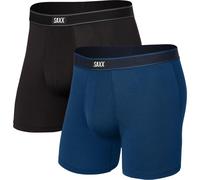 SAXX Daytripper Boxershorts schwarzau/blau (2 Stück) - XL