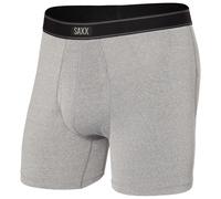 Saxx Underwear Daytripper Fly Boxer S Grey Heather (Herstellerartikelnummer: SXBB11F.GRA.S)