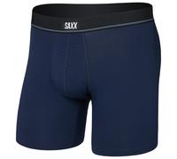 Saxx Underwear Herren Essential Cotton Brief Fly Boxer (Größe XXL, blau)