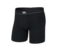 Saxx Herren-Boxershort Essential Cotton, Ballpark Pouch®, 4-Wege-Stretch, Baumwolle/Modal (DE/NL/SE/PL, Alphanumerisch, XL, Regular, Regular, Schwarz)