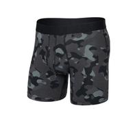 SAXX Herren Droptemp cooling Cotton Boxer Brief Fly PEBBLE CAMO-GRAPHITE : XXL