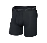 SAXX Herren QUEST Quik-dry Mesh Boxer Brief FLY BLACK : S
