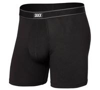 Saxx Men's Underwear Unterwäsche Herren-Boxershorts - Daytripper Herren-Unterhose - Boxershorts mit integrierter Ballpark Pouch TM Unterstützung - Herrenunterwäsche, Schwarz, Groß