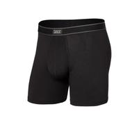 Saxx Men's Underwear Unterwäsche Herren-Boxershorts - Daytripper Herren-Unterhose - Boxershorts mit integrierter Ballpark Pouch TM Unterstützung - Herrenunterwäsche, Schwarz, Mittel