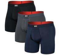 SAXX Multi-Sport Mesh Boxershorts marineblau/grau/schwarz (3er-Pack) - M