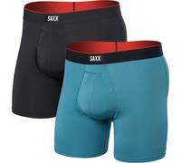 Saxx Multi-sport Mesh Boxer Brief FLY 2PK hydro blue/faded black (HFB) M