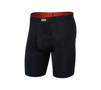SAXX Multi-Sport Mesh Long Boxershorts pechschwarz - M
