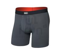 Saxx Underwear Herren Multi Sport Mesh Fly Boxer (Größe XL, grau)