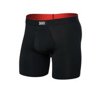 Saxx Underwear Herren Multi Sport Mesh Fly Boxer (Größe S, schwarz)