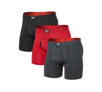 Saxx Underwear Herren Multi-Sport Mesh 3er Pack Boxer (Größe S, rot)