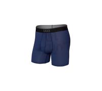 Saxx Underwear - Abenteuer-Boxer - Quest Boxer Brief Fly Midnight Blue II für Herren aus Wolle - Größe XL - Navy blau Navy blau XL