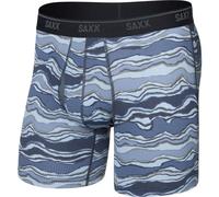 SAXX QUEST QUICK-DRY MESH BOXER BRIEF FLY Funktionsunterwäsche, blau, größe XXL