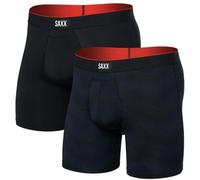 Saxx Underwear Multi-sport Mesh Brief Fly Boxershorts 2 Einheiten M Full Tilt Chevron / Black