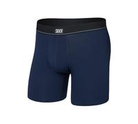 Saxx Underwear Herren Essential Cotton Brief Fly Boxer (Größe XL, blau)