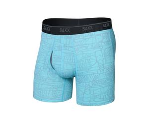 SAXX SXBB65FTFS/S Boxershort Quest Quick-Dry Mesh - Hellblau - S