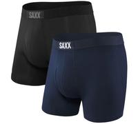 SAXX ULTRA SSOFT 2PK Herren-Boxershorts, schwarz, größe S
