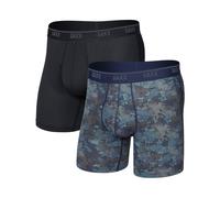 Saxx Underwear Quest Quick-dry Mesh Boxershorts 2 Einheiten S Matrix Camo / Black