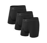 Saxx - Daytripper Boxer Brief Fly 3-Pack - Kunstfaserunterwäsche, Gr. XL, schwarz (Black)
