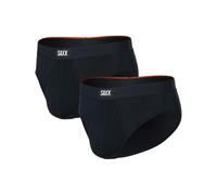 Saxx Underwear - Atmungsaktive, weiche Boxershorts - Vibe Xtra Soft Comfort Slip Fly Black für Herren - Größe XL - schwarz schwarz XL