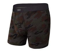 Saxx Underwear Co. Daytripper Herren-Boxershorts, bequem, Stretch, Hosenschlitz, Black Ops Camo, Medium