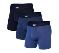 SAXX Underwear Co. Daytripper Herren-Boxershorts, Stretch, 3er-Pack, Sport Blue/Blueberry/Maritim, Medium