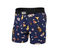 SAXX Underwear Co. Herren-Boxershorts mit Schlitz, Vice Squad - Astro Blue, Large