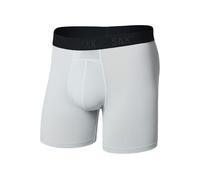 SAXX Underwear Co. Herren Smooth Flex Light Kompressions-Boxershorts, 15,2 cm, perlgrau, Medium