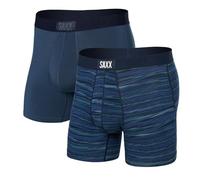 Saxx Underwear Co. Herren-Unterwäsche mit Beutel, superweich, 2 Stück, Surge Spacedye/Navy, M